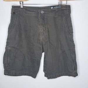 Kuhl Men's Dark Gray Cargo Shorts